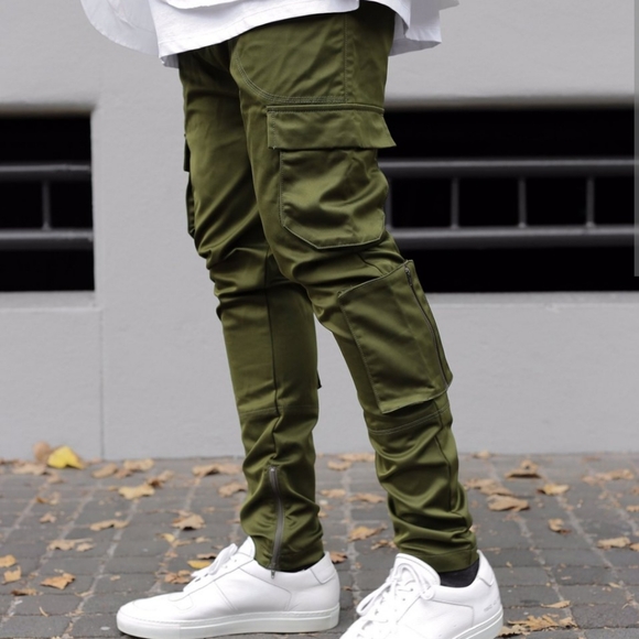 I LOVE UGLY | Zespy Militia cargo slim leg pants - Picture 1 of 14